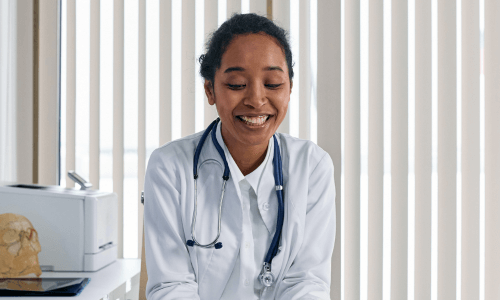 BIPOC woman physician private practice high-earning female professional